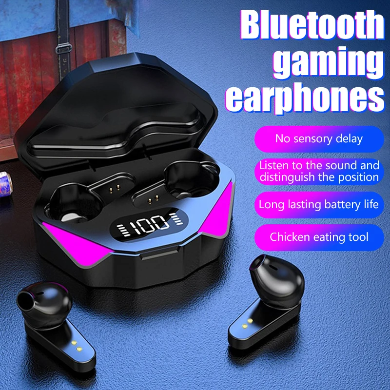 X15 TWS Wireless Bluetooth Headset LED Display Gamer Earbuds With Mic Wireless Headphones Noise Cancelling Bluetooth Earphones
X15 TWS Wireless Bluetooth Headset LED Display Gamer Earbuds With Mic Wireless Headphones Noise Cancelling Bluetooth Earphones