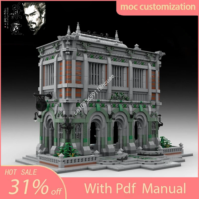 MOC Custom Modular Building LONDON Street View Model Building Block Diy Creative Assembly Educational Bricks Toys Kid Gift
MOC Custom Modular Building LONDON Street View Model Building Block Diy Creative Assembly Educational Bricks Toys Kid Gift