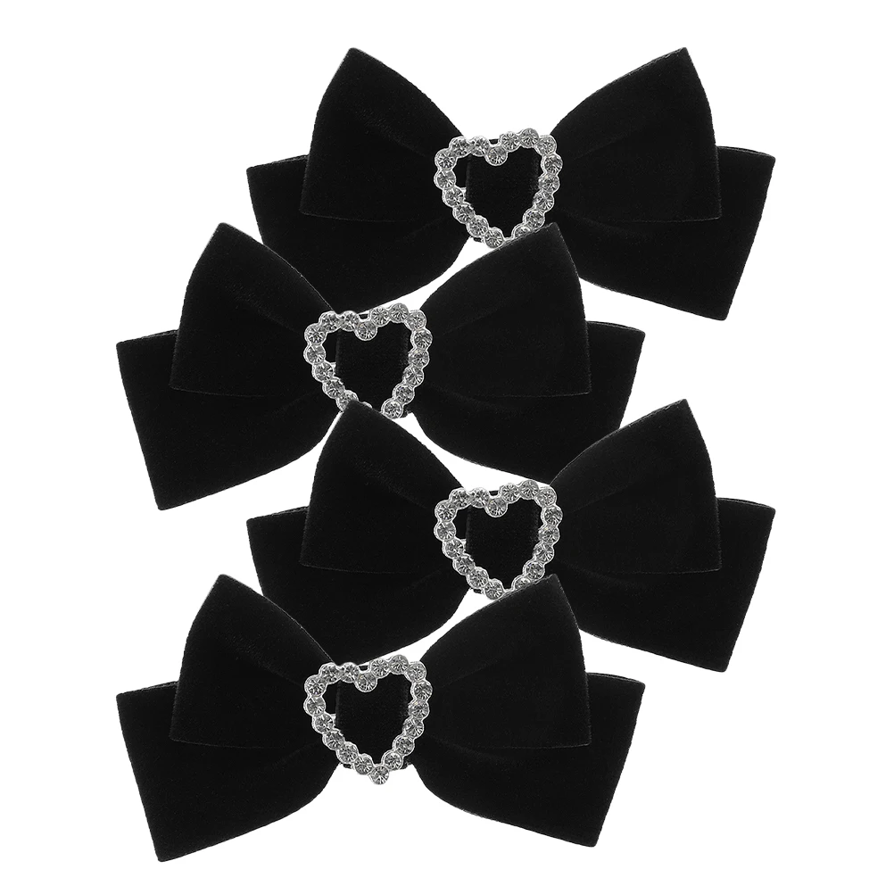 4 Pcs Velvet Bow Clips for Little Girl Cute Accessories Reusable Cute Hair Clip Safe Comfortable Toddler Hair Bows
4 Pcs Velvet Bow Clips for Little Girl Cute Accessories Reusable Cute Hair Clip Safe Comfortable Toddler Hair Bows