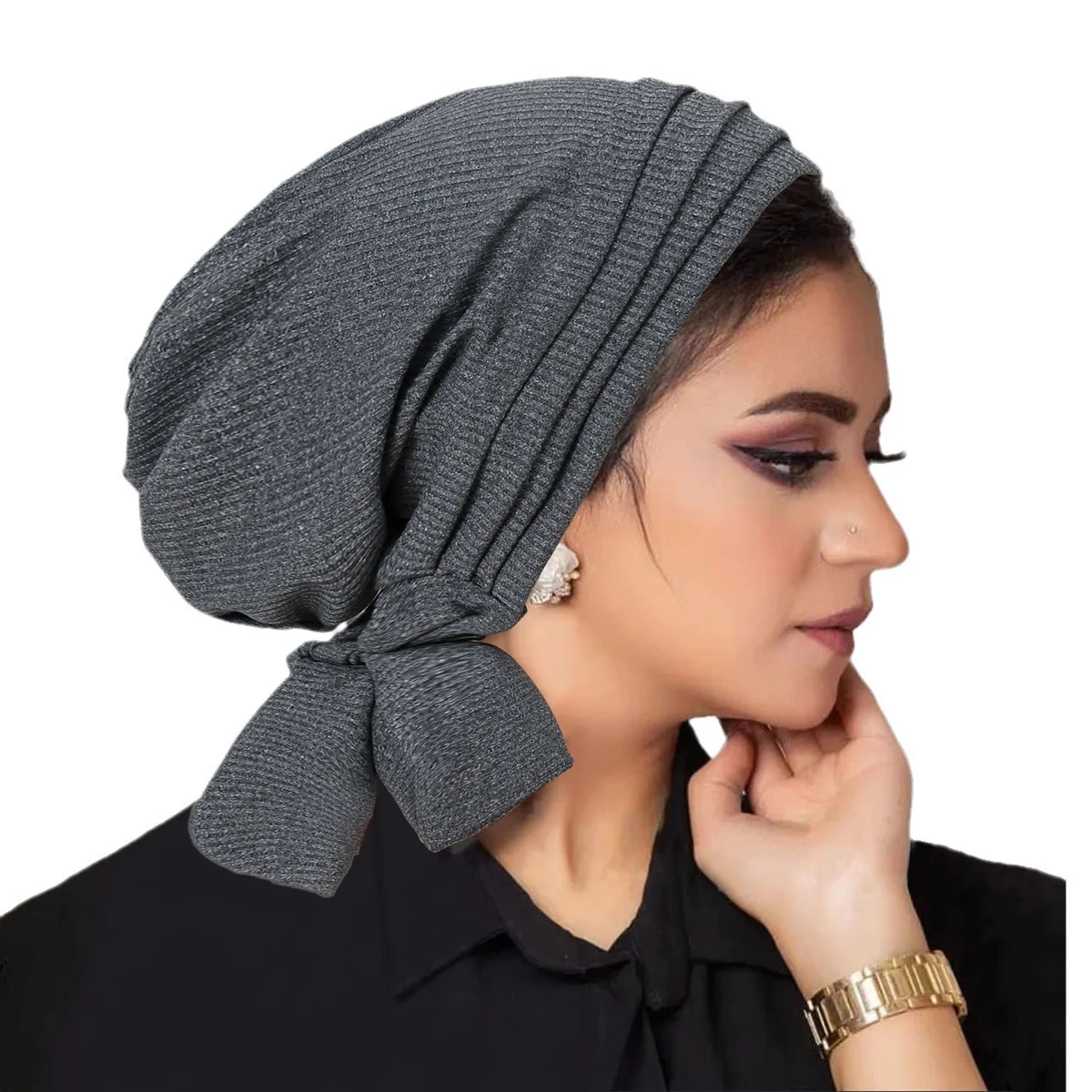 Europe and The United States New Solid Color Thread Four Bars Long Tail Headscarf Hat Chemotherapy Ladies Two Pit Strip Long
Europe and The United States New Solid Color Thread Four Bars Long Tail Headscarf Hat Chemotherapy Ladies Two Pit Strip Long