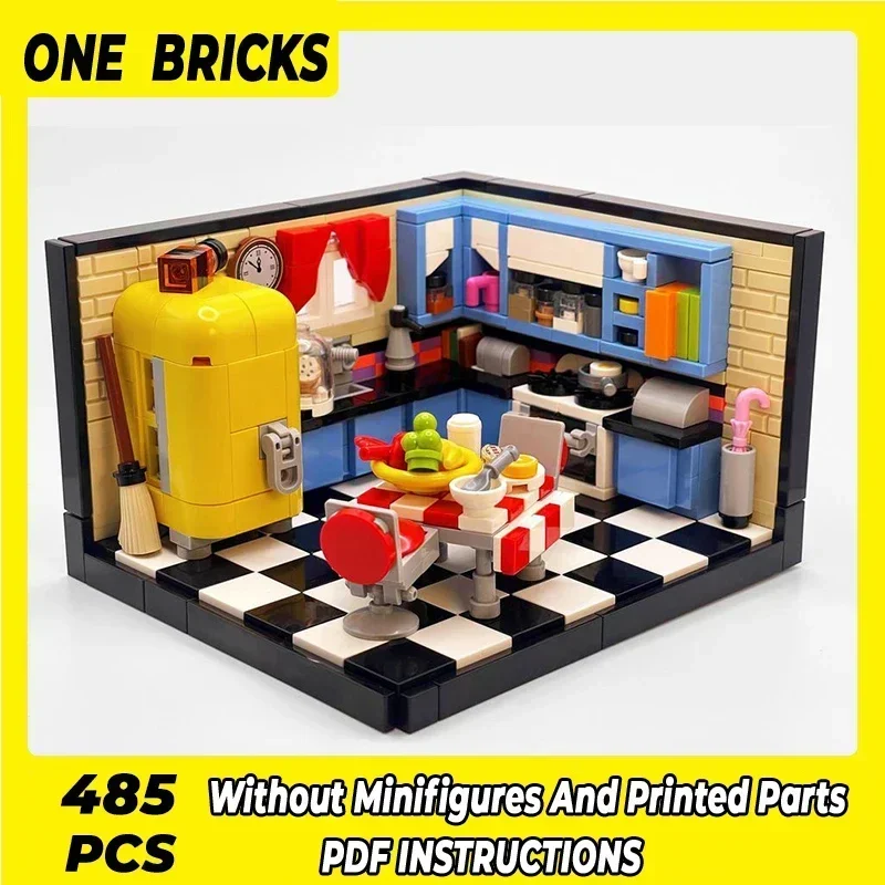 Moc Building Bricks Little Diorama Model Kitchen And Modern Bedroom Technology Modular Blocks Gifts Christmas Toys DIY Assembly
Moc Building Bricks Little Diorama Model Kitchen And Modern Bedroom Technology Modular Blocks Gifts Christmas Toys DIY Assembly