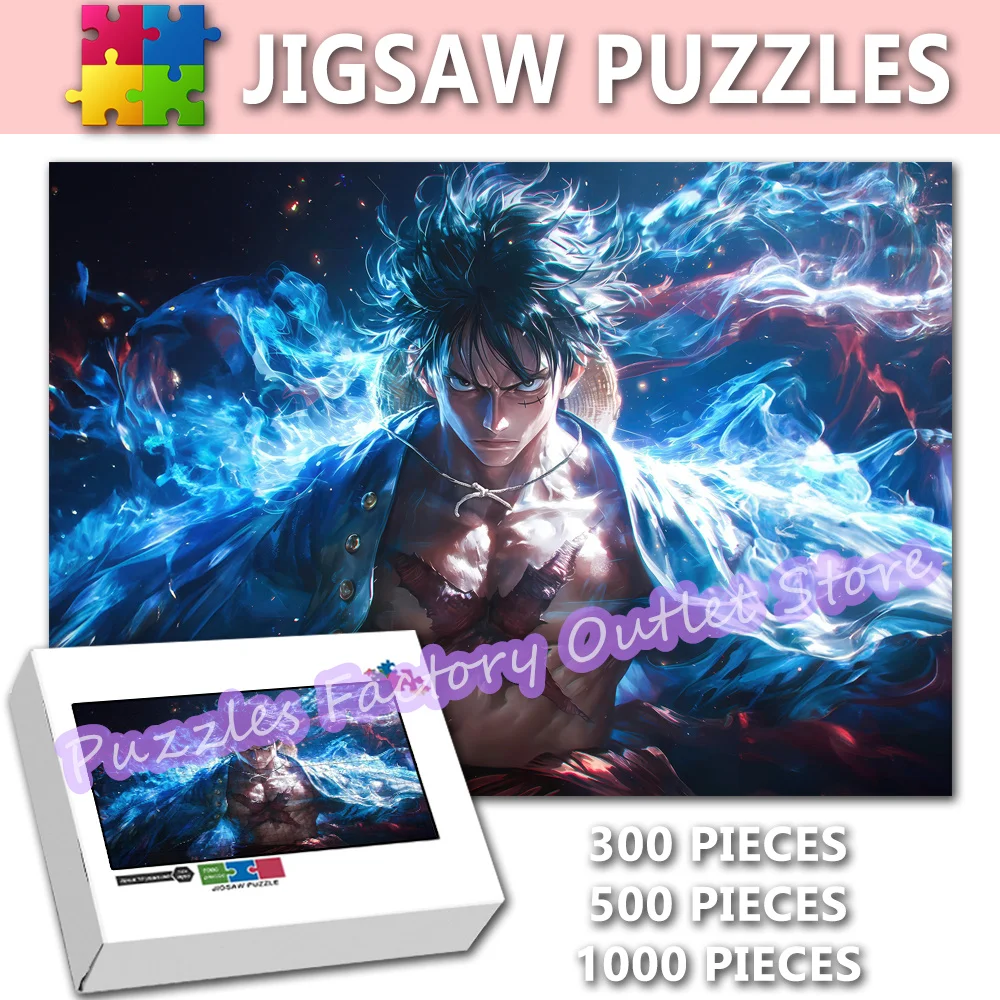 One Piece Anime Jigsaw Puzzle Monkey.d Luffy Legacy 300/500/1000 Pieces Cartoon Print Pieces Puzzle for Kids Education Toys
One Piece Anime Jigsaw Puzzle Monkey.d Luffy Legacy 300/500/1000 Pieces Cartoon Print Pieces Puzzle for Kids Education Toys