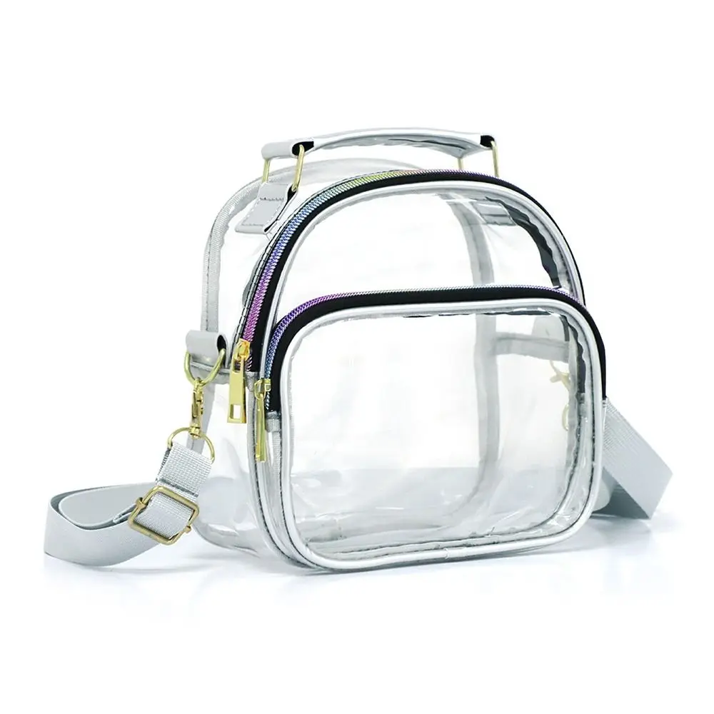 Stadium Approved Large Capacity Clear Bag Travel Unisex Shoulder Bag Mini Backpack
Stadium Approved Large Capacity Clear Bag Travel Unisex Shoulder Bag Mini Backpack