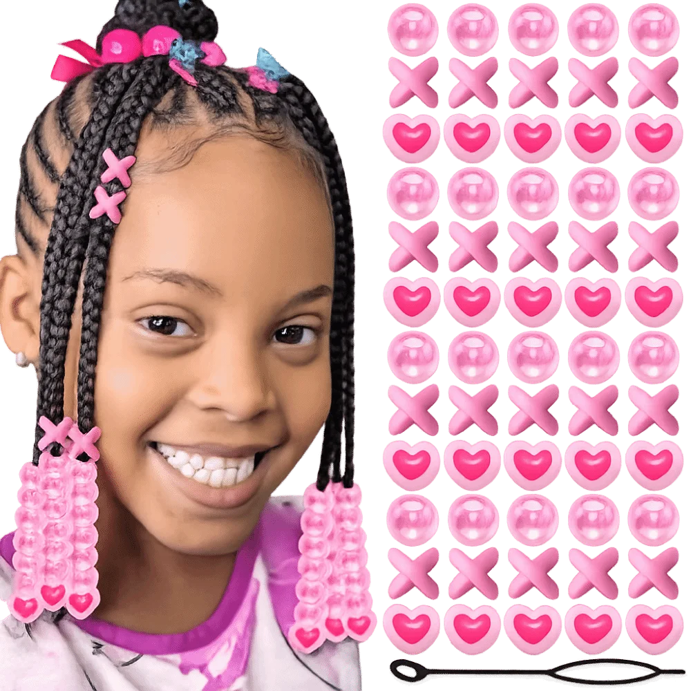 DIY Colorful Hair Beads Kits Multi-Color Love Heart Dreadlock Braids Decor Mixed Shapes Hair Accessories Acrylic Dreadlock Beads
DIY Colorful Hair Beads Kits Multi-Color Love Heart Dreadlock Braids Decor Mixed Shapes Hair Accessories Acrylic Dreadlock Beads