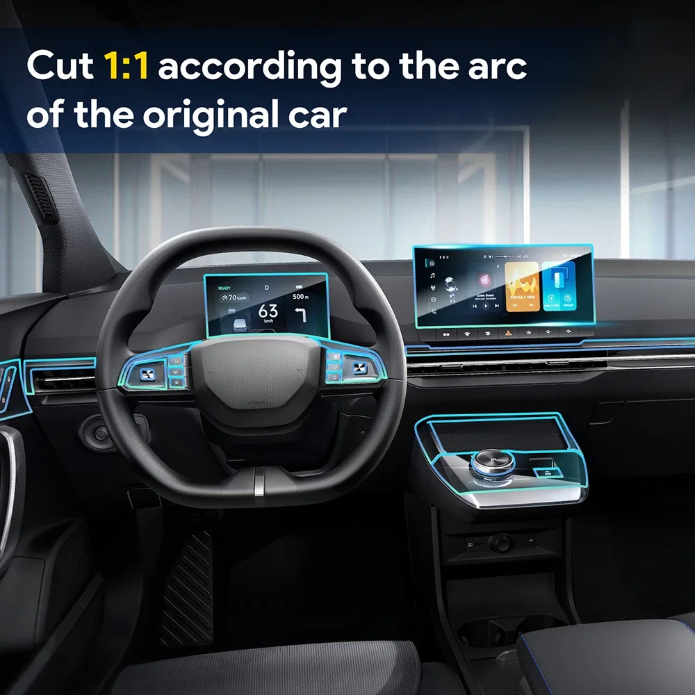 TPU Anti-Scratch Sticker For MG Mulan MG4 2022 2023 Car Interior Dashboard Navigation Automotive Interior Screen Protection Film
TPU Anti-Scratch Sticker For MG Mulan MG4 2022 2023 Car Interior Dashboard Navigation Automotive Interior Screen Protection Film