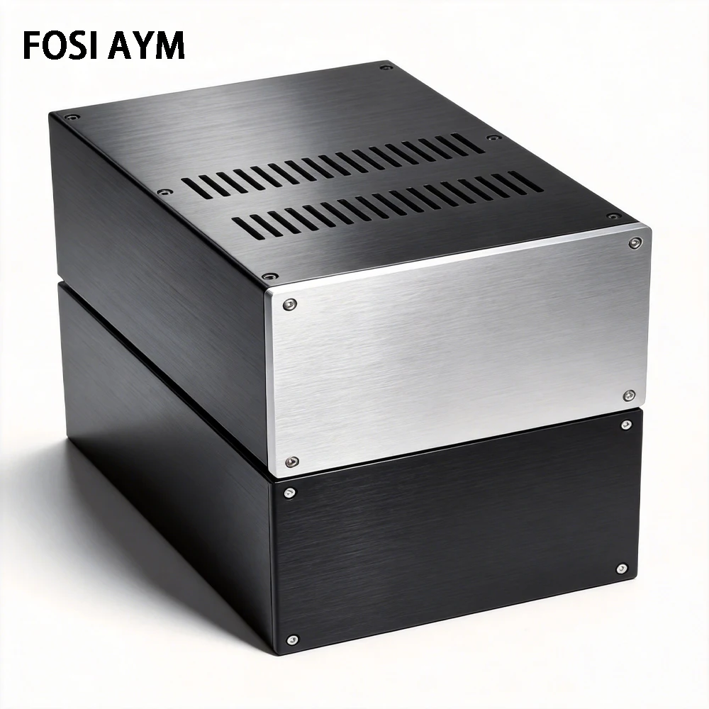 215x100x311mm FOSI AYM 2210 Aluminum Amplifier Chassis Headphone Amplifier Power Supply Case HiFi DIY Enclosure Housing
215x100x311mm FOSI AYM 2210 Aluminum Amplifier Chassis Headphone Amplifier Power Supply Case HiFi DIY Enclosure Housing