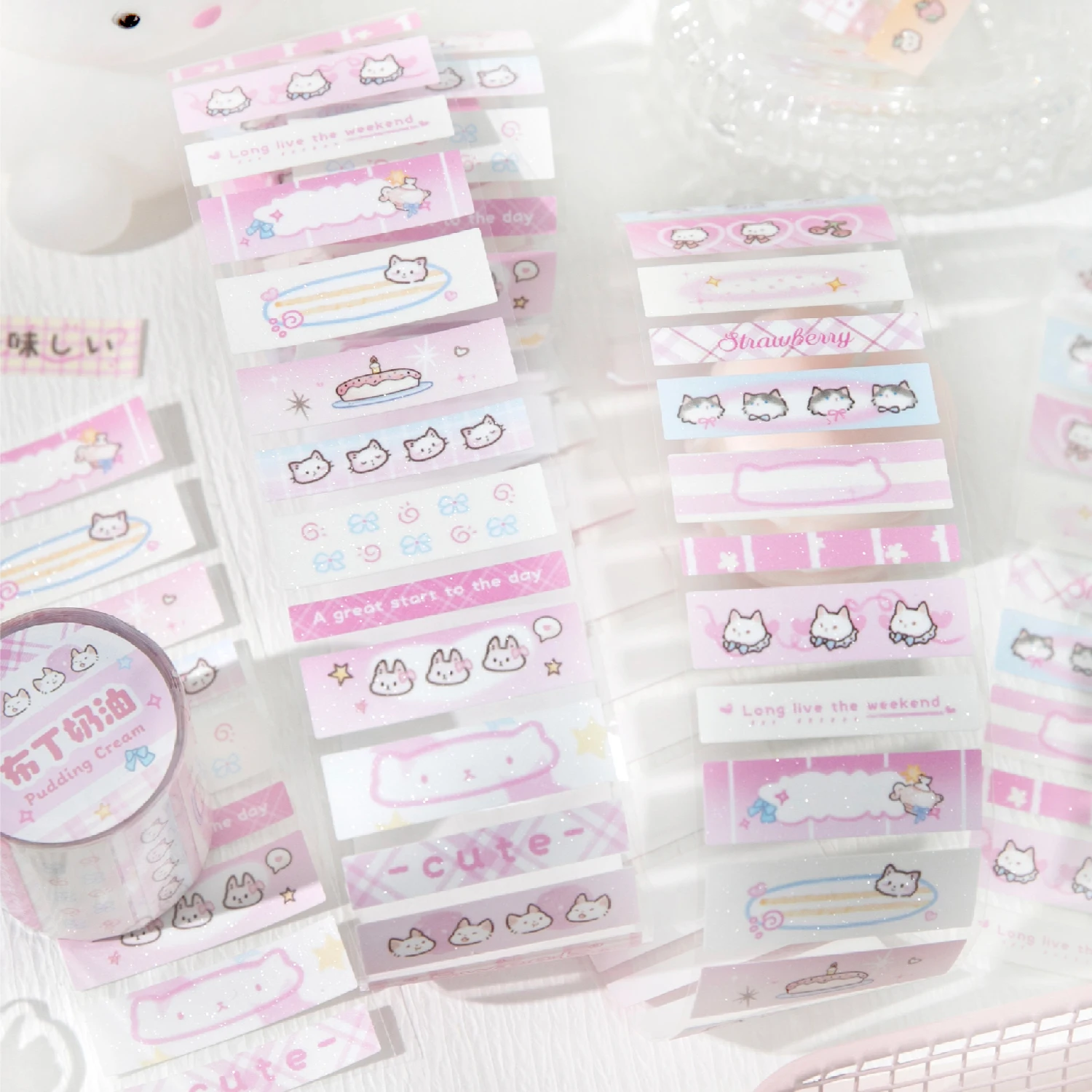 Ленты для домашних животных с милой кошкой, 50 мм х 2 м, наклейки для скрапбукинга «сделай сам», коллажа, эстетические канцелярские принадлежности, декор, материалы для журналов, клейкие ленты
Ленты для домашних животных с милой кошкой, 50 мм х 2 м, наклейки для скрапбукинга «сделай сам», коллажа, эстетические канцелярские принадлежности, декор, материалы для журналов, клейкие ленты