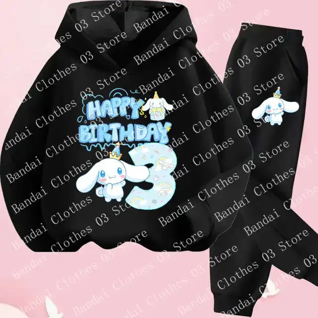 Cinnamoroll Kids Sports Suit Kawaii Cinnamoroll Birthday Digit Sweater Anime My Melody Children Hoodie Sweatpants Set Girl Gift
Cinnamoroll Kids Sports Suit Kawaii Cinnamoroll Birthday Digit Sweater Anime My Melody Children Hoodie Sweatpants Set Girl Gift