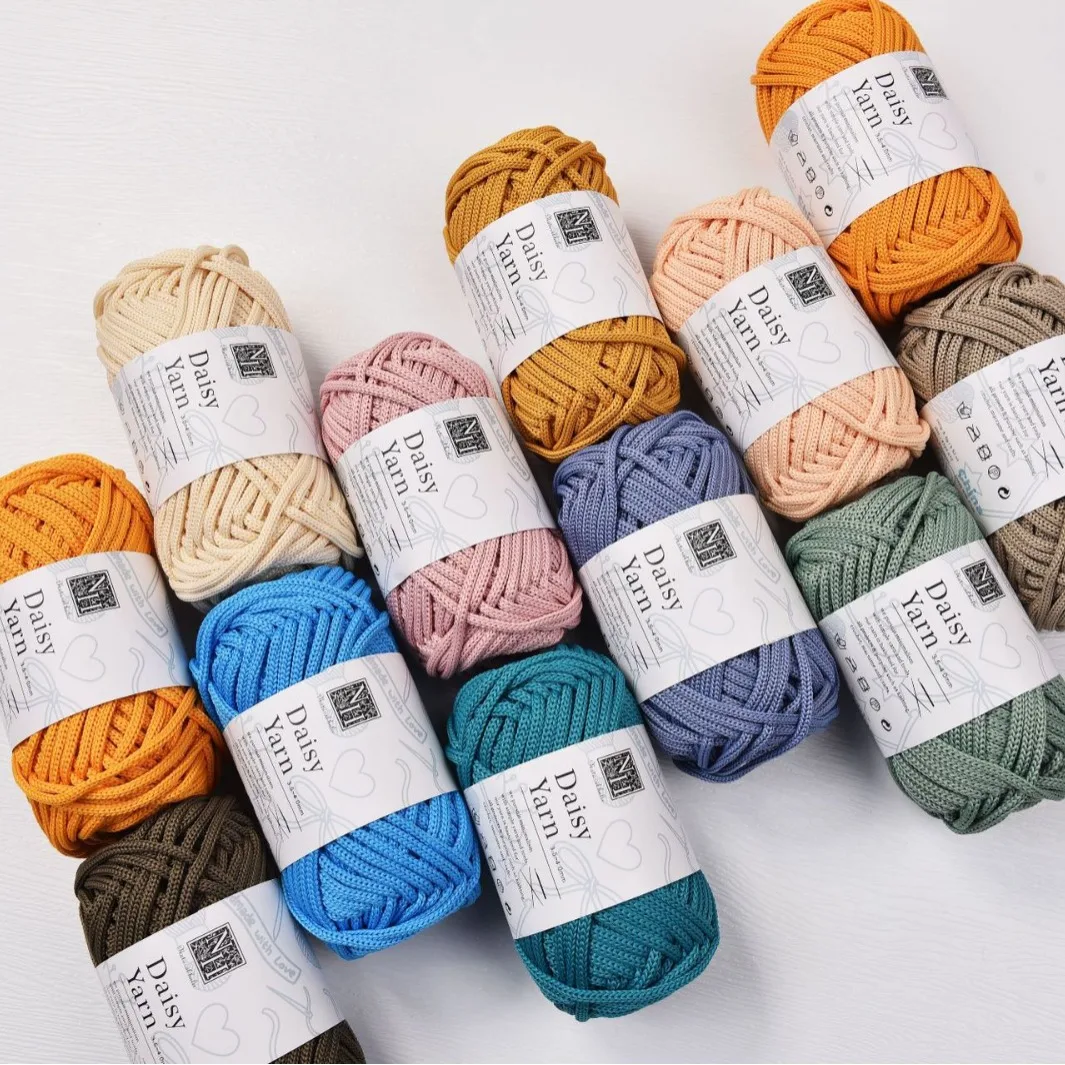 40M 4mm Hollow Cotton Cord Round Knitting Yarn for Crochet, Chunky Macrame Rope, Handmade Bag Weaving Thread, DIY Craft String
40M 4mm Hollow Cotton Cord Round Knitting Yarn for Crochet, Chunky Macrame Rope, Handmade Bag Weaving Thread, DIY Craft String