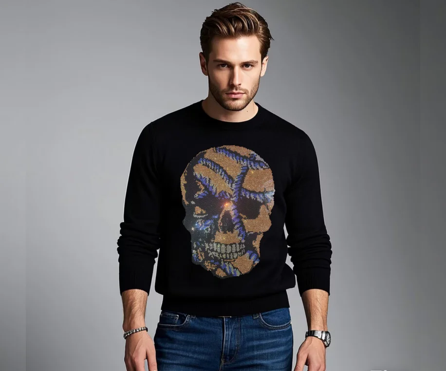 Designer Rhinestone pullover sweaters Wholesale 2025 brand designer top drop shipping
Designer Rhinestone pullover sweaters Wholesale 2025 brand designer top drop shipping