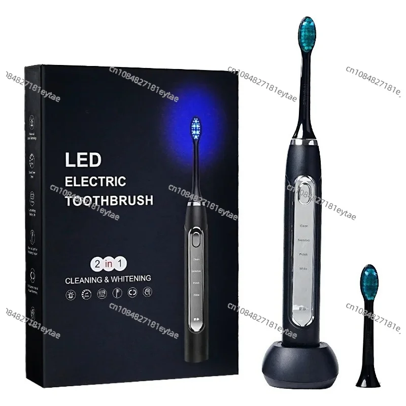IPX7 Waterproof Wireless Charging Electric Toothbrush 4 Mode 6 Blue LED Light
IPX7 Waterproof Wireless Charging Electric Toothbrush 4 Mode 6 Blue LED Light