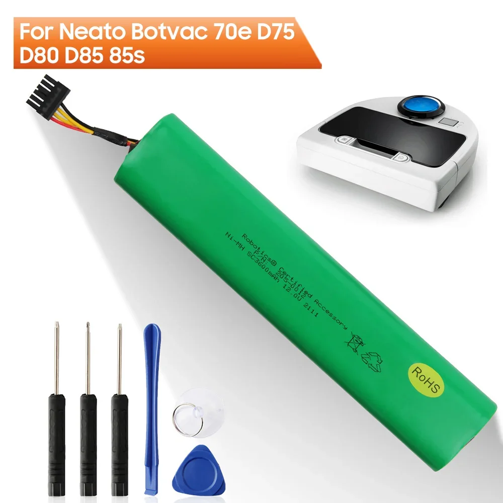 Новая сменная батарея 205-0012 для подметального робота Neato Botvac 70 70e D75 D80 D8 D85 85s D7500
Новая сменная батарея 205-0012 для подметального робота Neato Botvac 70 70e D75 D80 D8 D85 85s D7500