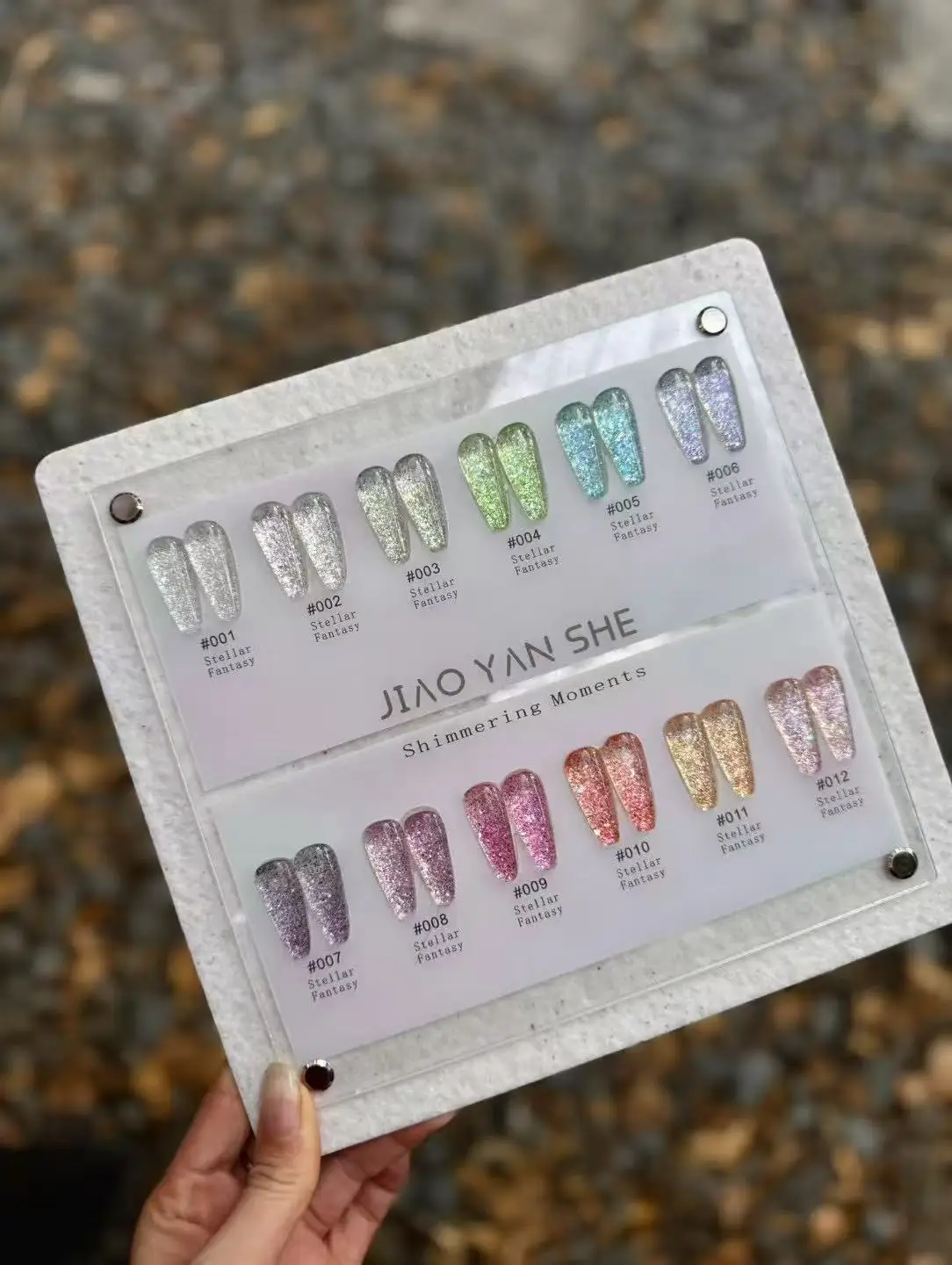 JIAOYANSHE 12 Colors Broken Diamond Color Nail Gel Set Nail Salon 2025 New Fashion Hot Sale Nail Art Non-toxic UV Gel Wholesale
JIAOYANSHE 12 Colors Broken Diamond Color Nail Gel Set Nail Salon 2025 New Fashion Hot Sale Nail Art Non-toxic UV Gel Wholesale