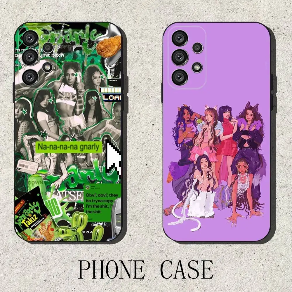 KATSEYE Gnarly Phone Case for Samsung S25 S24 S23 FE S22 S21 S20 FE plus Ultra Black soft shell
KATSEYE Gnarly Phone Case for Samsung S25 S24 S23 FE S22 S21 S20 FE plus Ultra Black soft shell