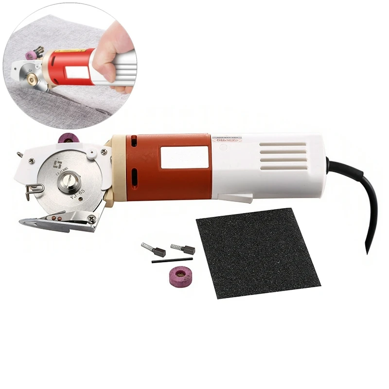 220V Electric Round Scissors Set Rotary Blade Electric Round Knife 65MM Cloth Cutter Fabric Cutting Machine EU/UK/AU Plug
220V Electric Round Scissors Set Rotary Blade Electric Round Knife 65MM Cloth Cutter Fabric Cutting Machine EU/UK/AU Plug