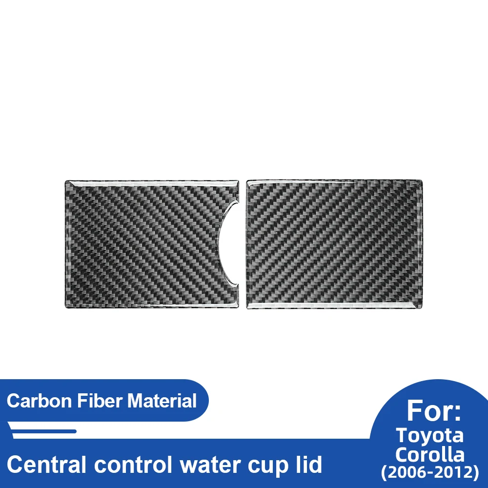 For Toyota Corolla 2006-2007-2009-2011-2012 Carbon Fiber Car Central control water cup lid Sticker Trim Film Accessories
For Toyota Corolla 2006-2007-2009-2011-2012 Carbon Fiber Car Central control water cup lid Sticker Trim Film Accessories