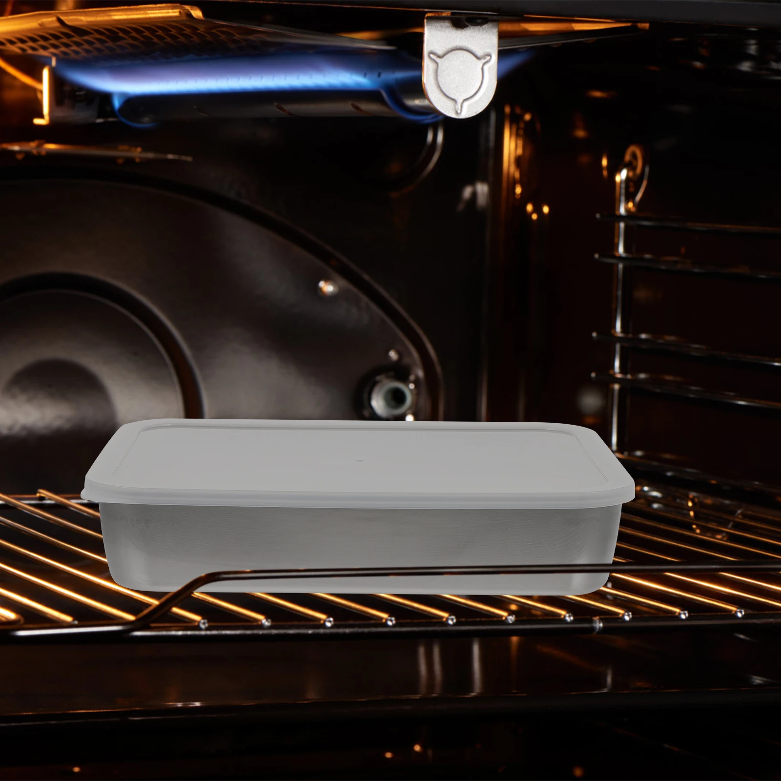 Baking Tray Fresh Keeping Box Steel Pan Bakeware Roaster Tins Lids Dish Food Storage Containers Stainless Portable Pans Multi
Baking Tray Fresh Keeping Box Steel Pan Bakeware Roaster Tins Lids Dish Food Storage Containers Stainless Portable Pans Multi