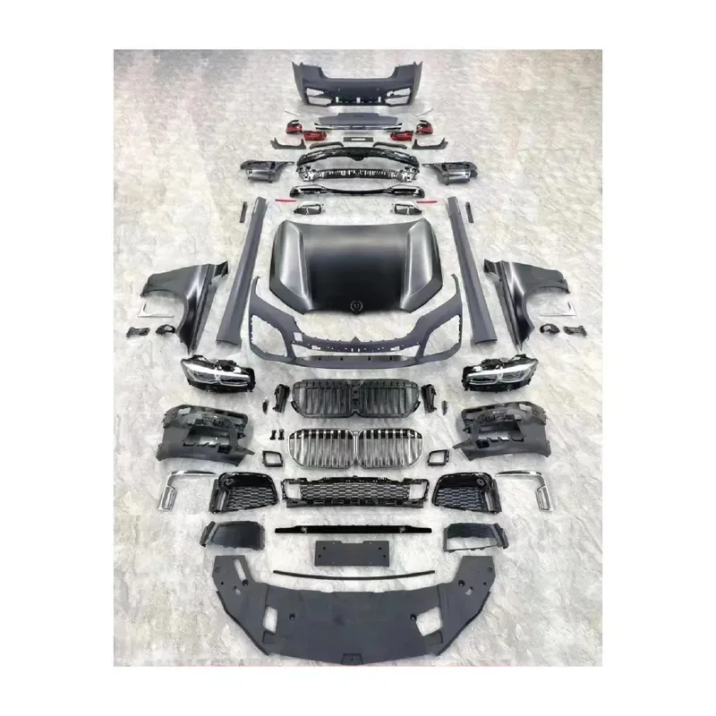 Body Kit for 7 Series G11 G12 10-18 to 2020 with Front Rear Bumper,grille,hood,fender,headlight,taillight
Body Kit for 7 Series G11 G12 10-18 to 2020 with Front Rear Bumper,grille,hood,fender,headlight,taillight