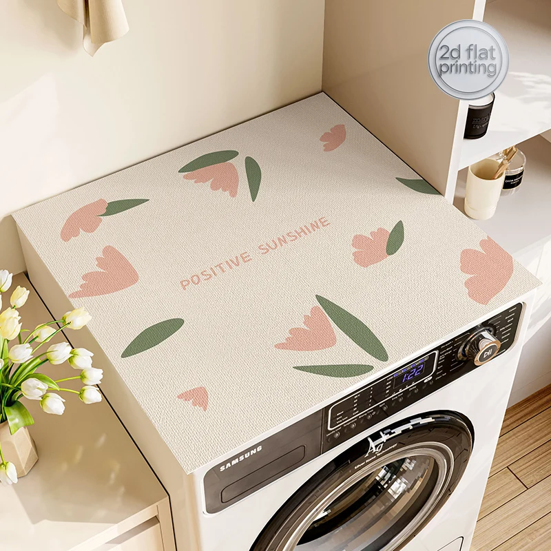 Roller washing machine dust cover cloth diatom mud water absorption sunscreen non-slip mat
Roller washing machine dust cover cloth diatom mud water absorption sunscreen non-slip mat