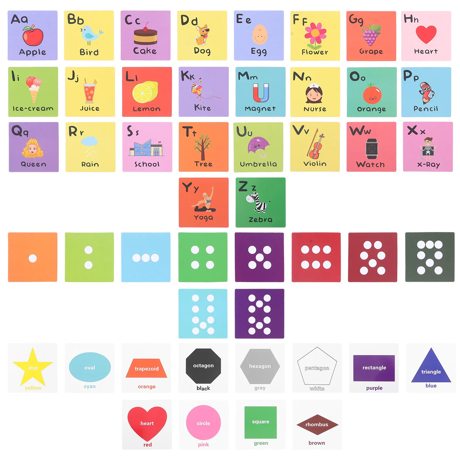 1Set Alphabet Color Cards Educational Cognitive Learning Game for Kids Early Brain Development Preschool Parent Child
1Set Alphabet Color Cards Educational Cognitive Learning Game for Kids Early Brain Development Preschool Parent Child