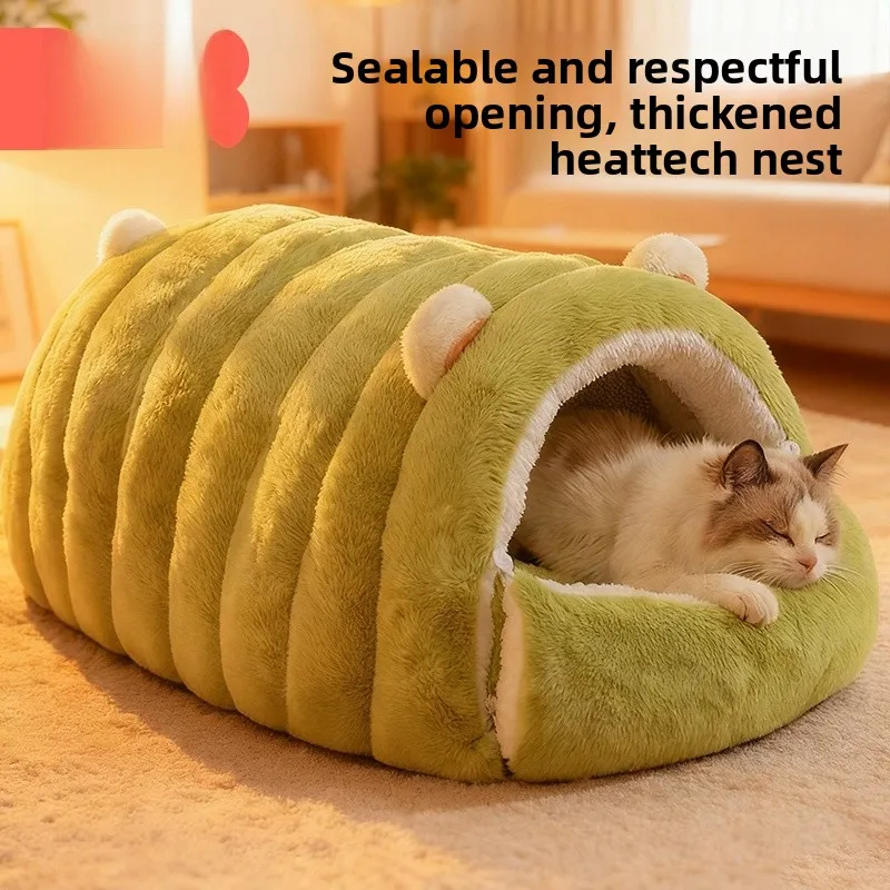 Thiened Enclosed House Winter Warmth Securi Bed Multi-Layer Cartoon Design PP Cotton Cozy round Cage for s
Thiened Enclosed House Winter Warmth Securi Bed Multi-Layer Cartoon Design PP Cotton Cozy round Cage for s