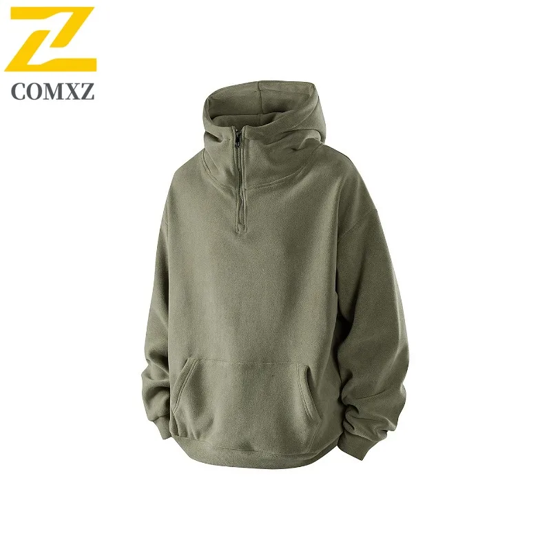 COMXZ Мужская толстая флисовая куртка для отдыха с капюшоном, удобное пальто для верховой езды, однотонный дизайн, легкая осенне-зимняя одежда для путешествий
COMXZ Мужская толстая флисовая куртка для отдыха с капюшоном, удобное пальто для верховой езды, однотонный дизайн, легкая осенне-зимняя одежда для путешествий