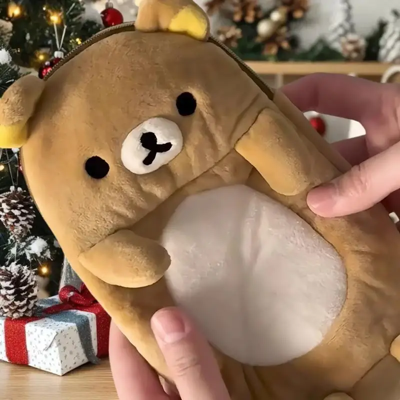 Cute Standing Posture Self Deprecating Bear Storage Pen Bag Large Capacity Multifunctional Students Stationery Bag
Cute Standing Posture Self Deprecating Bear Storage Pen Bag Large Capacity Multifunctional Students Stationery Bag