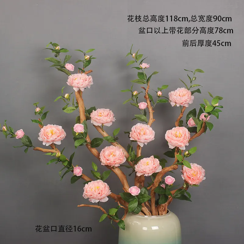 High-end floor-standing large vase flower arrangement artificial flower artificial flower ornaments accessible luxury
High-end floor-standing large vase flower arrangement artificial flower artificial flower ornaments accessible luxury