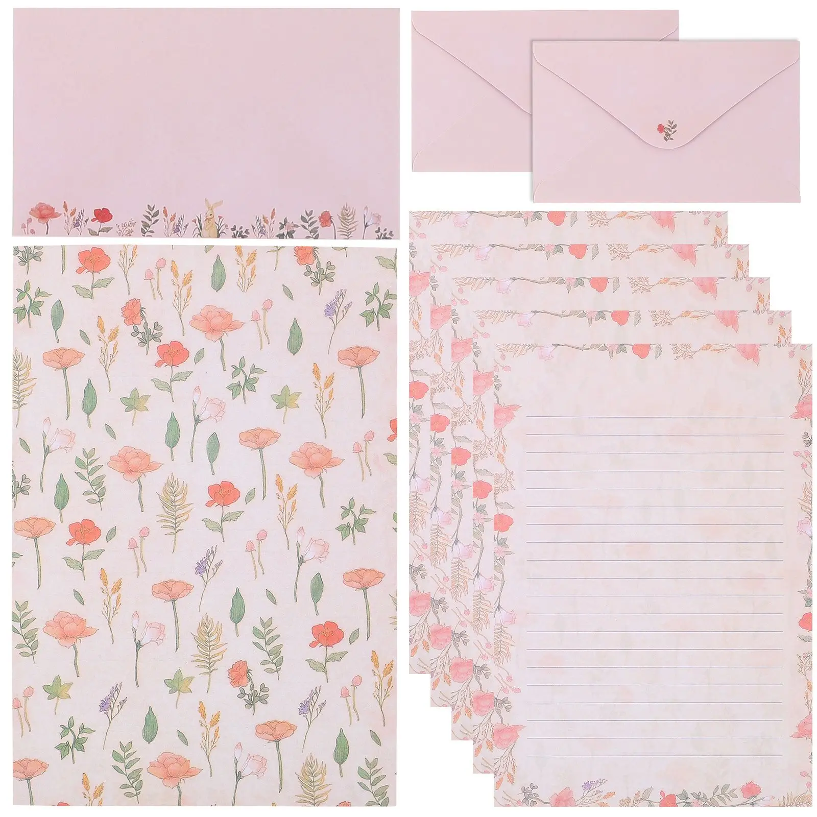 5 Sets Thick Retro Flowers Animals Envelope Kit Practical Stationery Scrapbook Paper Gift Letter Writing Paper
5 Sets Thick Retro Flowers Animals Envelope Kit Practical Stationery Scrapbook Paper Gift Letter Writing Paper