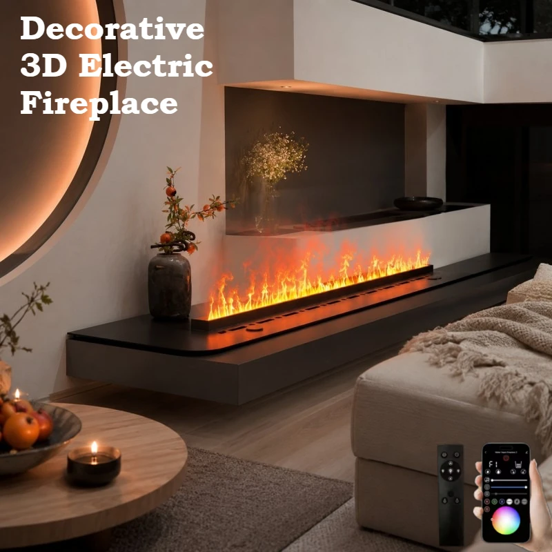 Flameless Electric Fireplace 3D Mist Effect Decorative Wall Insert Decorative 3D Electric Fireplace Water Vapor Flameless
Flameless Electric Fireplace 3D Mist Effect Decorative Wall Insert Decorative 3D Electric Fireplace Water Vapor Flameless