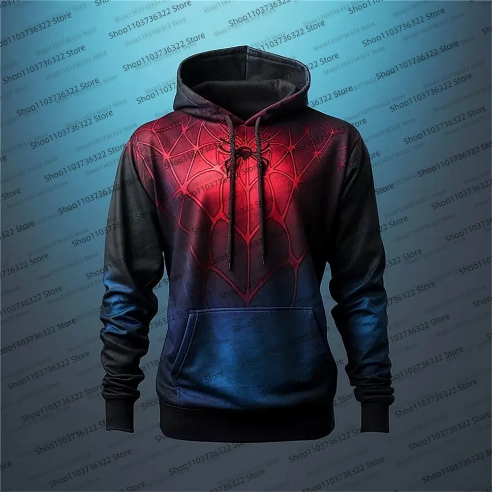 Men's Hooded 3D Spider Pattern Printed Casual Hoodie Pullover 2024 Holiday Outdoor Spring and Autumn Clothing Harajuku Loose Fit
Men's Hooded 3D Spider Pattern Printed Casual Hoodie Pullover 2024 Holiday Outdoor Spring and Autumn Clothing Harajuku Loose Fit