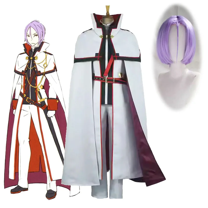 Re0 Julius Juukulius Cosplay Costume Anime Men's Knight Corps Uniform Set Re: Life a Different World from Zero Julius's Wigs
Re0 Julius Juukulius Cosplay Costume Anime Men's Knight Corps Uniform Set Re: Life a Different World from Zero Julius's Wigs
