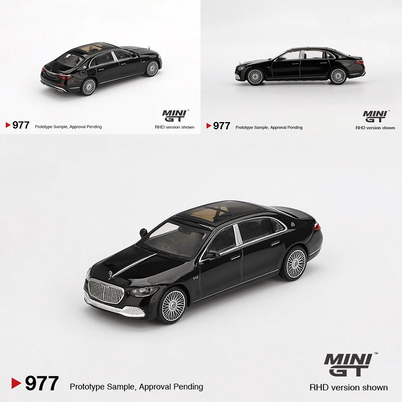 MINIGT 1/64 Mercedes-Maybach S 680, черные MGT00977-CH автомобили, литая под давлением металлическая модель из сплава, детский рождественский подарок, игрушки для мальчиков
MINIGT 1/64 Mercedes-Maybach S 680, черные MGT00977-CH автомобили, литая под давлением металлическая модель из сплава, детский рождественский подарок, игрушки для мальчиков