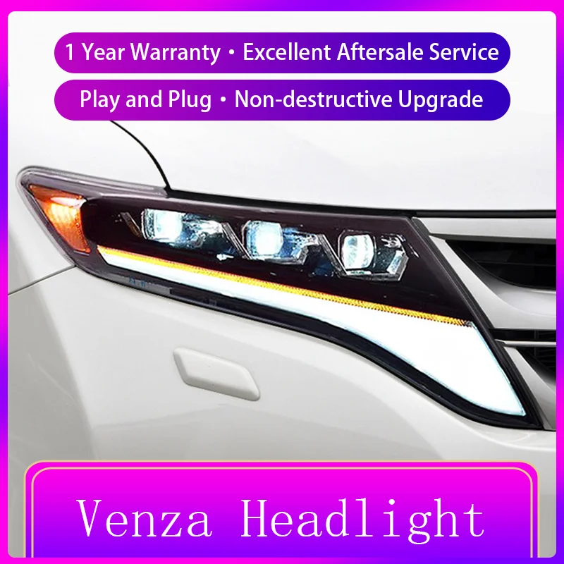 Auto Car Headlights LED Lamps For Toyota Venza 2009-2013 Upgrade Style Front Lamp DRL Automotive Turn Signal Tools Accessories
Auto Car Headlights LED Lamps For Toyota Venza 2009-2013 Upgrade Style Front Lamp DRL Automotive Turn Signal Tools Accessories