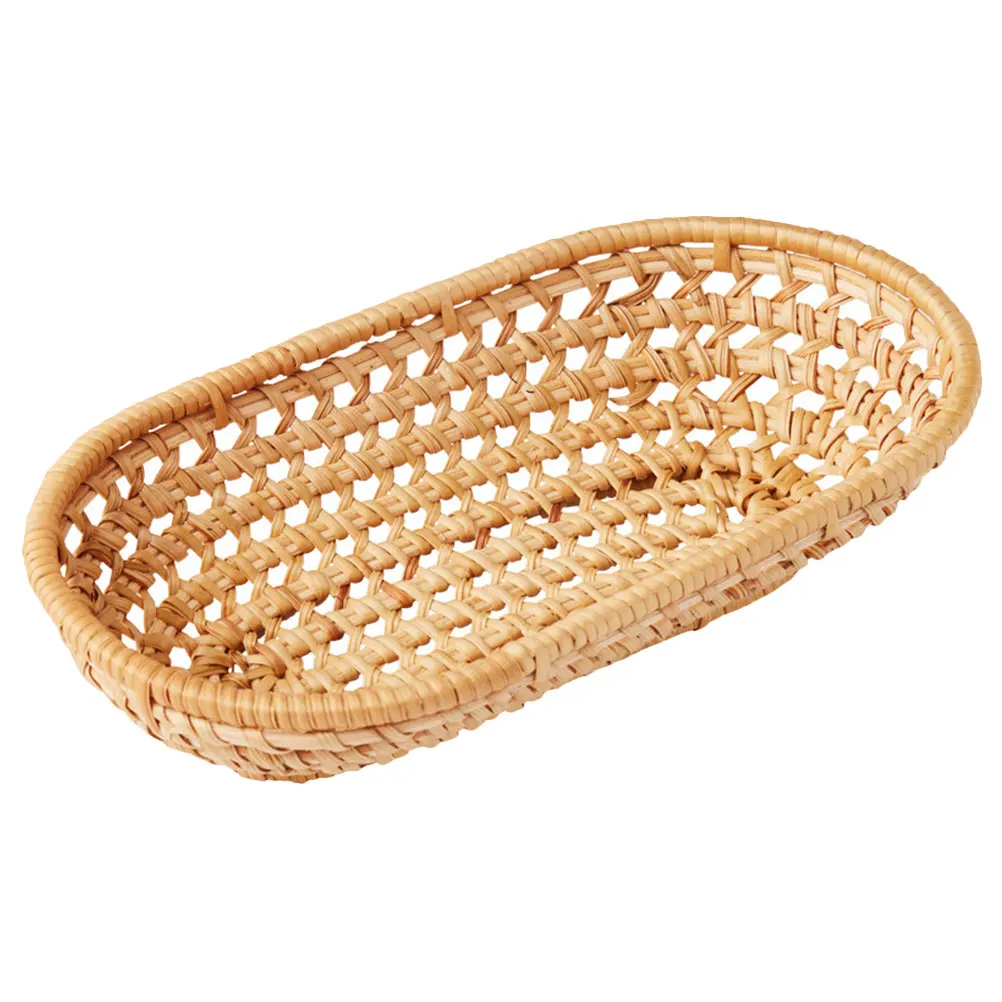 Oval Fruit Tabletop Dessert Daily Use Bread Natural Desktop Autumn Vines Multi function Storage Supply Smooth Woven
Oval Fruit Tabletop Dessert Daily Use Bread Natural Desktop Autumn Vines Multi function Storage Supply Smooth Woven