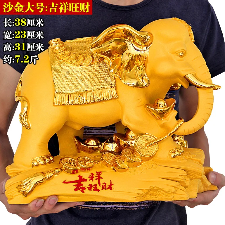 Large # 2020 home Company store shop Parlour Hall efficacious Talisman FENG SHUI Money Drawing lucky golden Elephant ART statue
Large # 2020 home Company store shop Parlour Hall efficacious Talisman FENG SHUI Money Drawing lucky golden Elephant ART statue