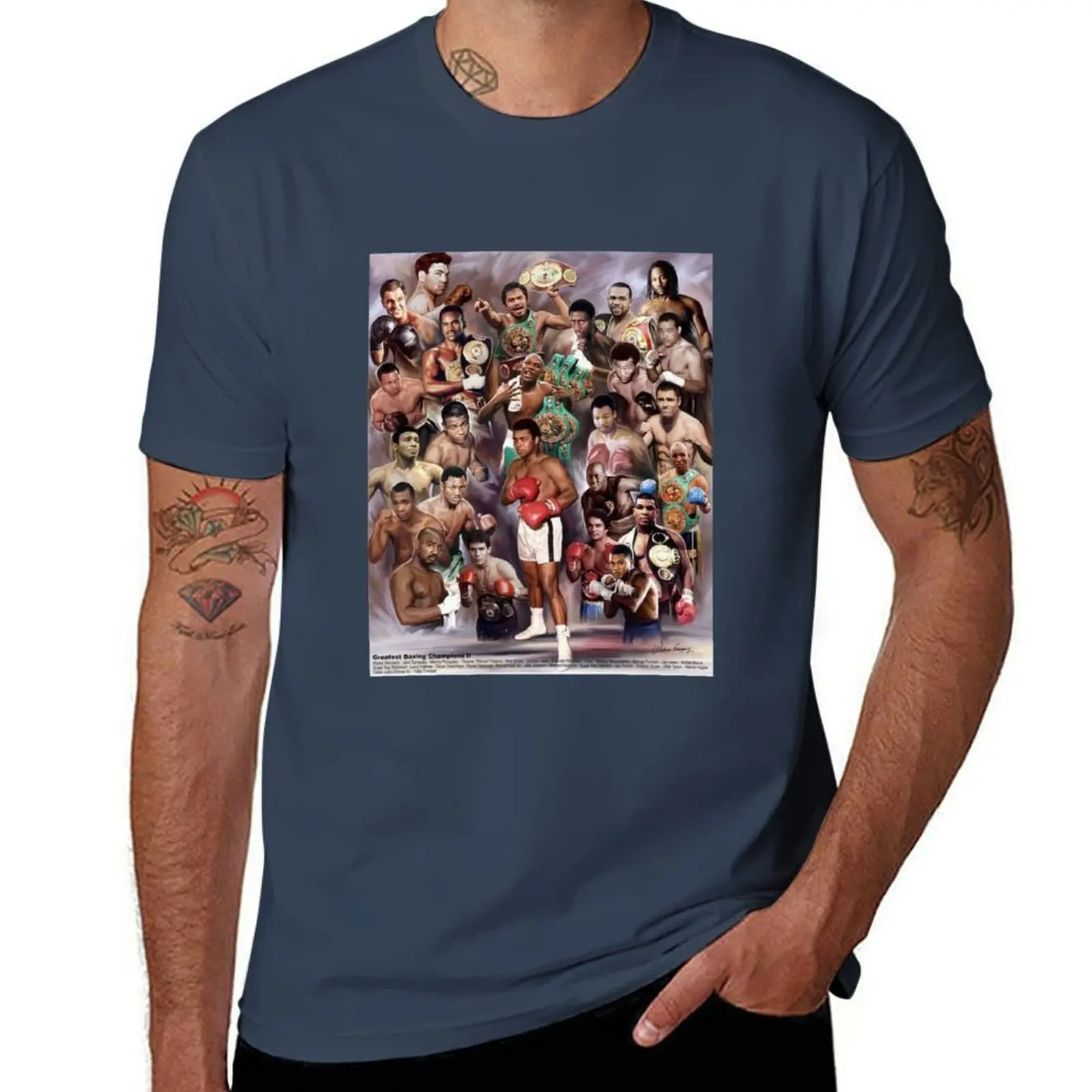 Boxing Greats T-Shirt Stylish Graphic Short Sleeve Top
Boxing Greats T-Shirt Stylish Graphic Short Sleeve Top