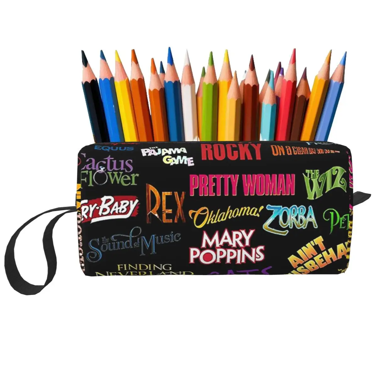 Broadway Musicals Pencil Case for Boys Girls Gifts Pen Box Pencil Bag Stationery Supplies Women Cosmetic Bag Organizer Pouch
Broadway Musicals Pencil Case for Boys Girls Gifts Pen Box Pencil Bag Stationery Supplies Women Cosmetic Bag Organizer Pouch