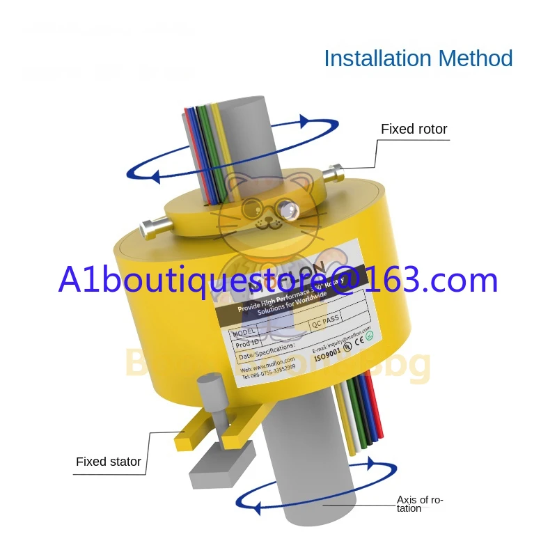 Through The Hole Sliding Ring The Rotating Conductivity Is Energized and 2 4 6 12 Wire Connectors Collector Rings Conductiv
Through The Hole Sliding Ring The Rotating Conductivity Is Energized and 2 4 6 12 Wire Connectors Collector Rings Conductiv