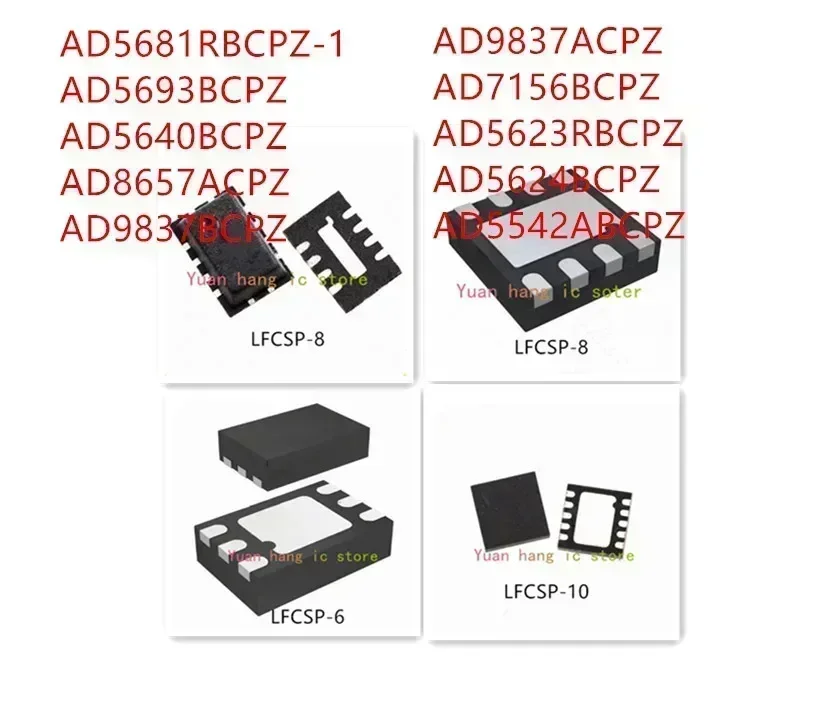 10PCS AD5681RBCPZ-1 AD5693BCPZ AD5640BCPZ AD8657ACPZ AD9837BCPZ AD9837ACPZ AD7156BCPZ AD5623RBCPZ AD5624BCPZ AD5542ABCPZ IC
10PCS AD5681RBCPZ-1 AD5693BCPZ AD5640BCPZ AD8657ACPZ AD9837BCPZ AD9837ACPZ AD7156BCPZ AD5623RBCPZ AD5624BCPZ AD5542ABCPZ IC