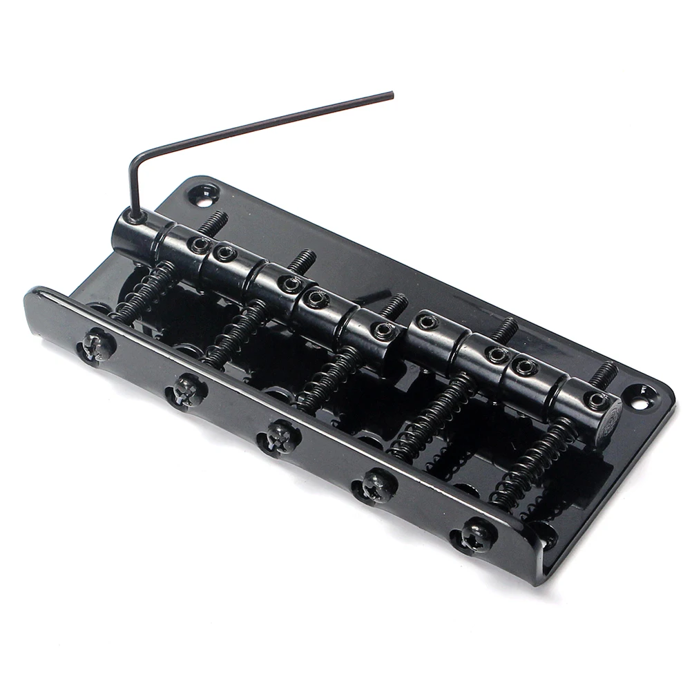 1 set Bass Bridge 5 Strings Saddle Through Metal Ukulele Guitar Replacement Parts Strain Plate Musical Instrument Accessories
1 set Bass Bridge 5 Strings Saddle Through Metal Ukulele Guitar Replacement Parts Strain Plate Musical Instrument Accessories