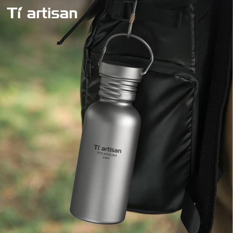 Tiartisan PureTitanium Sports Bottle Outdoor Ultralight Portable Cycling Water Bottle Reusable Drinking Bottle
Tiartisan PureTitanium Sports Bottle Outdoor Ultralight Portable Cycling Water Bottle Reusable Drinking Bottle