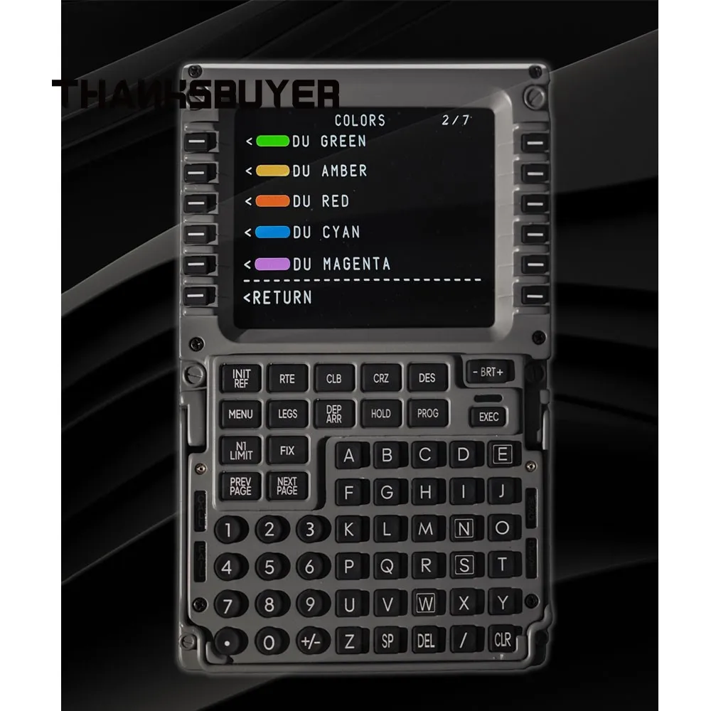Simplayer 777 CDU Button Assembly for Boeing 777 CDU Control Display Designed by Captain Leo
Simplayer 777 CDU Button Assembly for Boeing 777 CDU Control Display Designed by Captain Leo