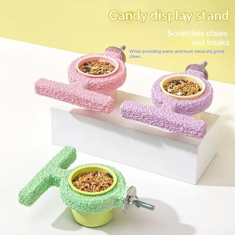 Resin Bird Cage Feeder Jumping Platform Wear-resistant Bird Perch Stand Non-slip Parrot Biting Rod Paw Grinding Sticks
Resin Bird Cage Feeder Jumping Platform Wear-resistant Bird Perch Stand Non-slip Parrot Biting Rod Paw Grinding Sticks