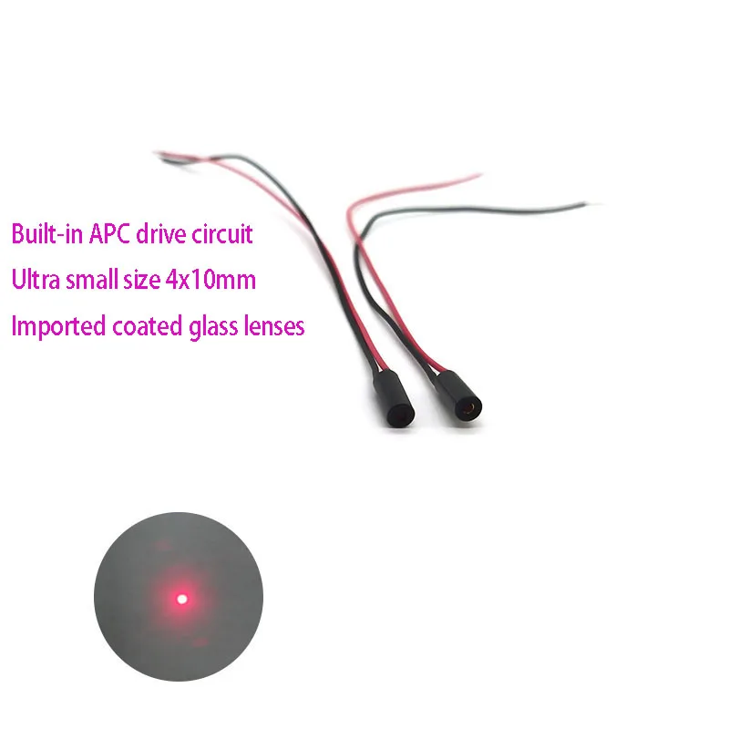 4mm650nm5mw laser module, ultra small specification laser module, integrated laser
4mm650nm5mw laser module, ultra small specification laser module, integrated laser