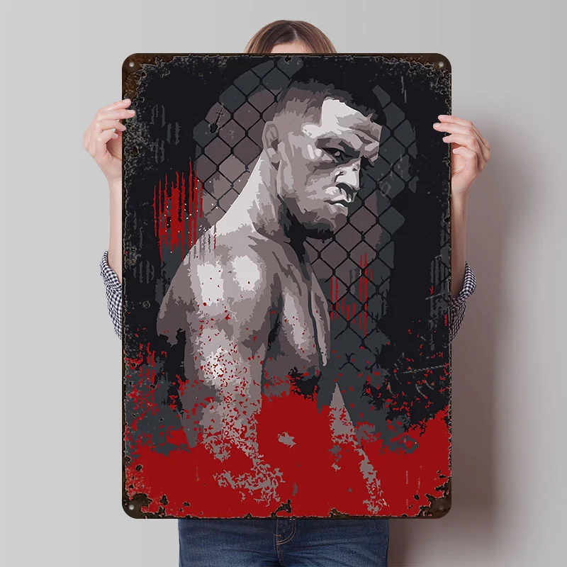 Boxing Printed Poster Customized Wall Art Retro Vintage Metal Tin Signs for Room Home Decorations Mancave Decoration Gaming Cozy
Boxing Printed Poster Customized Wall Art Retro Vintage Metal Tin Signs for Room Home Decorations Mancave Decoration Gaming Cozy