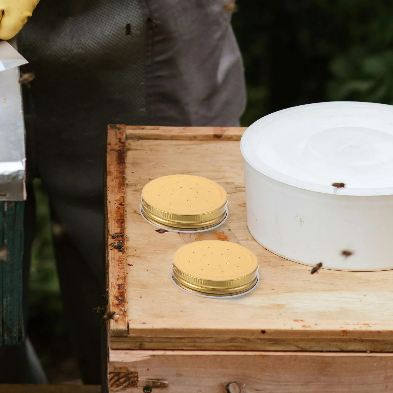 4Pcs Metal Beehive Waterer Entrance Feeder for Efficient Colony Hydration Beekeeping Equipment with Seamless Hive Integration
4Pcs Metal Beehive Waterer Entrance Feeder for Efficient Colony Hydration Beekeeping Equipment with Seamless Hive Integration