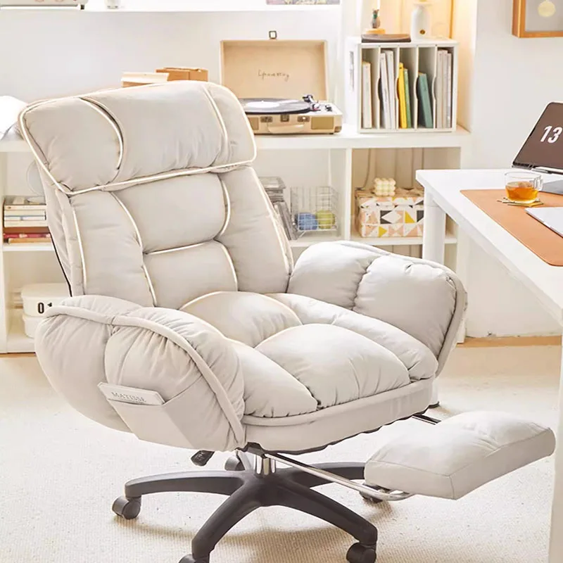 Living Room Designer Office Chair Simple Vanity Comfortable Work Study Leather Executive Gaming Chair Comfy Chaise Furniture
Living Room Designer Office Chair Simple Vanity Comfortable Work Study Leather Executive Gaming Chair Comfy Chaise Furniture