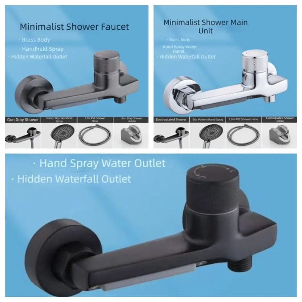 Durable Material 3-Way Bath Shower Mixer Valve Smooth Temperature Adjustment Long Service Life Hot Cold Water Faucet
Durable Material 3-Way Bath Shower Mixer Valve Smooth Temperature Adjustment Long Service Life Hot Cold Water Faucet