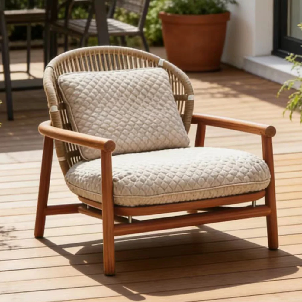 #Modern Teak Wood Sofa Set Waterproof Cushion Outdoor Patio Garden Furniture Leisure Chair
#Modern Teak Wood Sofa Set Waterproof Cushion Outdoor Patio Garden Furniture Leisure Chair